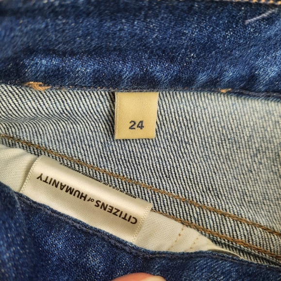 💥SALE💥Citizens of Humanity Premium Vintage Demy Cropped Flare Jeans, Size 24 - Picture 7 of 14